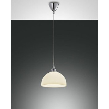Fabas Luce NICE Pendelbelysning Krom, 1-ljuskällor