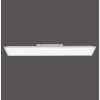 Leuchten Direkt FLAT Taklampa, Panel LED Silver, 1-ljuskällor, Fjärrkontroll