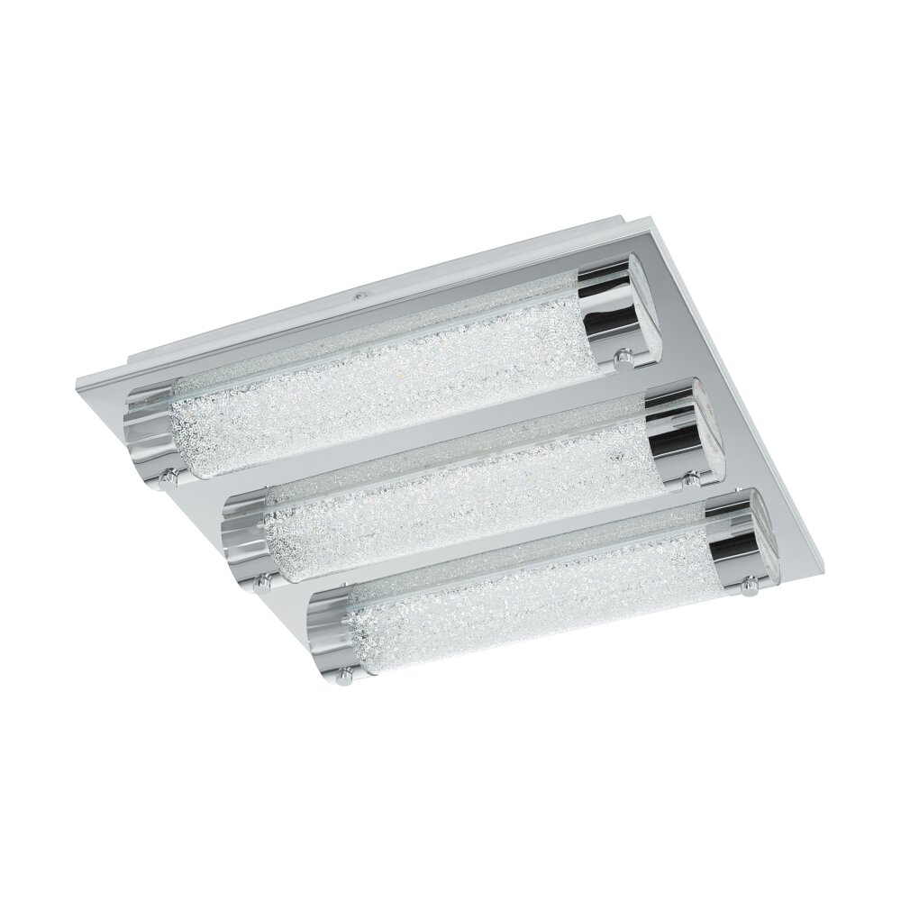 Eglo Lampor TOLORICO Taklampa LED Krom, Kristall optik, 3-ljuskällor main product photo