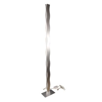 Lutec Lampor WAVE Golvlampa, Golvlampa Nickel matt, 3-ljuskällor