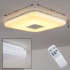 Lumsden Taklampa LED Grått, 1-ljuskällor, Fjärrkontroll