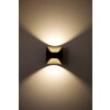 San Vägglampa LED Antracit, 2-ljuskällor