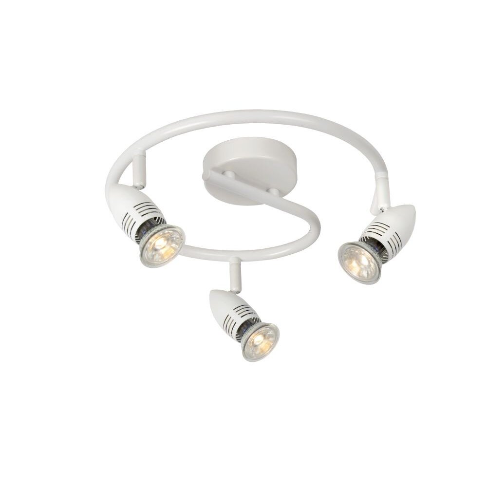 Lucide CARO Taklampa, Takstrålkastare Vit, 3-ljuskällor main product photo