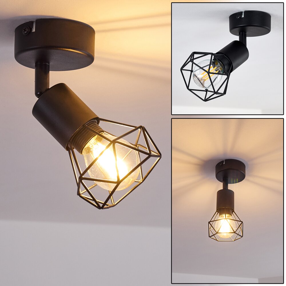 Baripada Taklampa, Takstrålkastare Svart, 1-ljuskällor main product photo