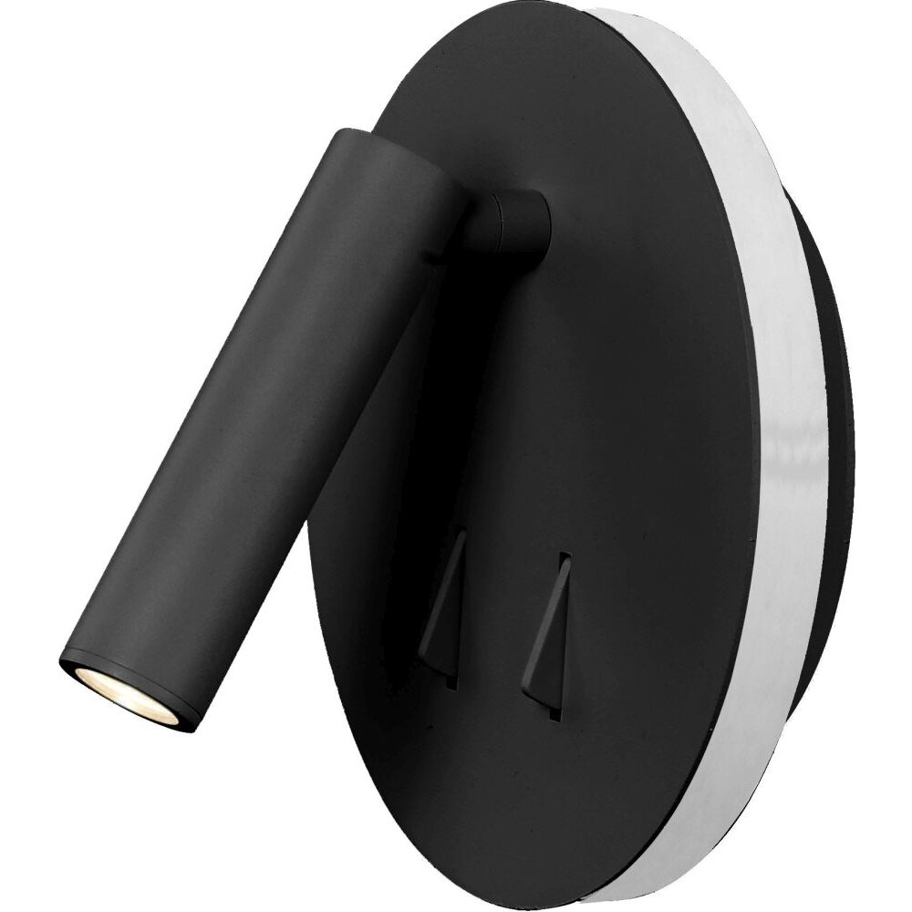 Mantra CAYMAN Vägglampa, Väggspotlight LED Svart, 1-ljuskällor main product photo
