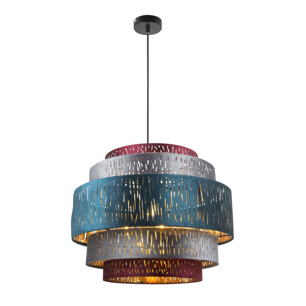 Globo TICON Pendellampa Svart, 1-ljuskällor main product photo