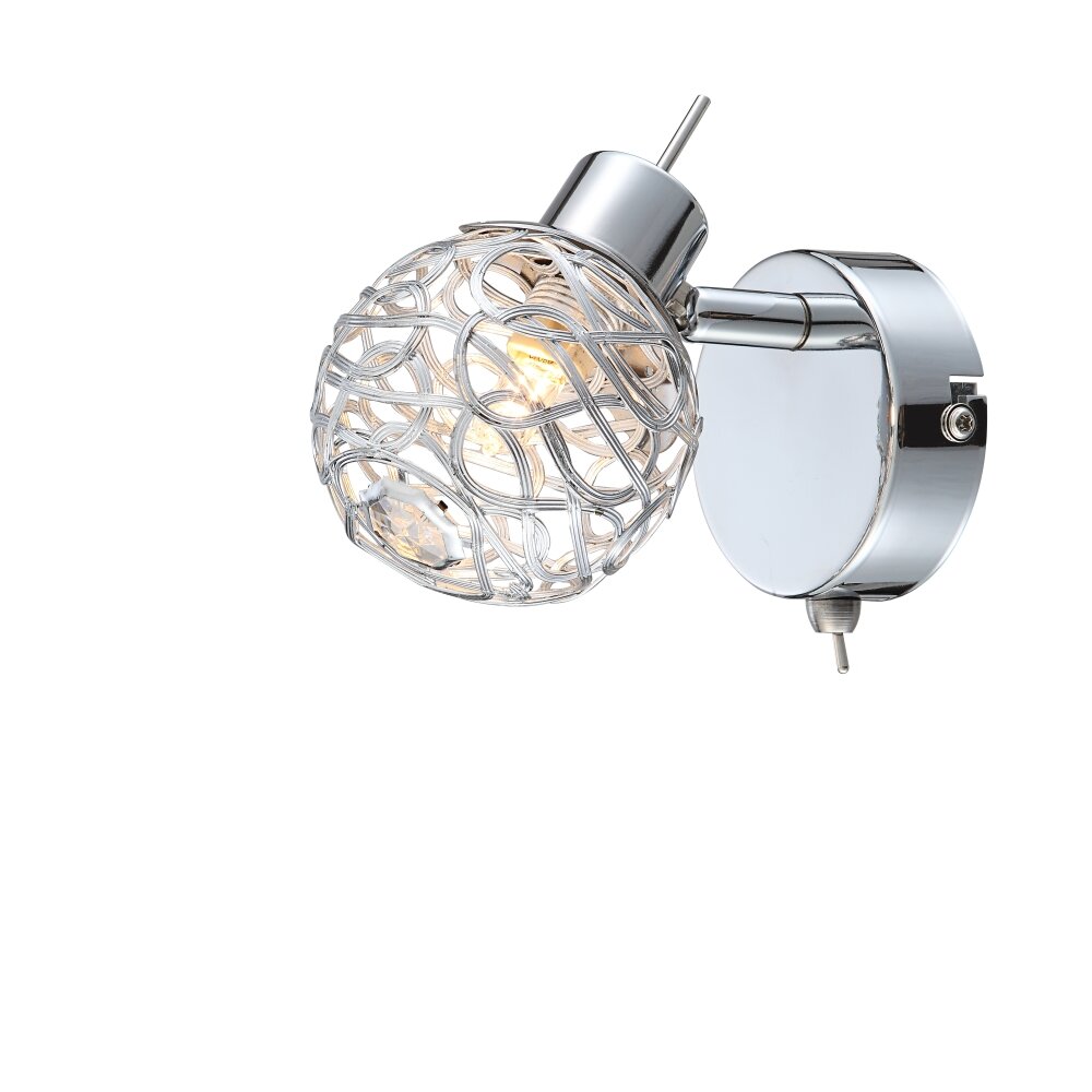 Globo Bolt Väggspotlight LED Krom, 1-ljuskällor main product photo