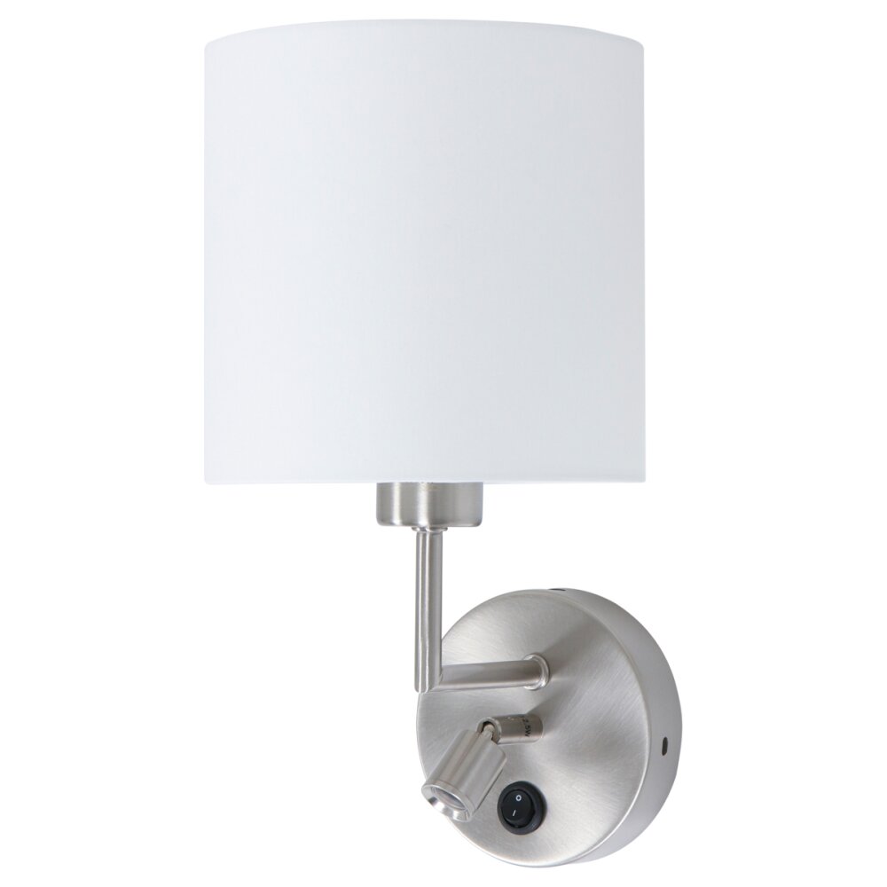 Steinhauer Noor Vägglampa, Läslampa Rostfritt stål, 1-ljuskällor main product photo