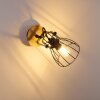 Forshaga Vägglampa Brun, 1-ljuskällor