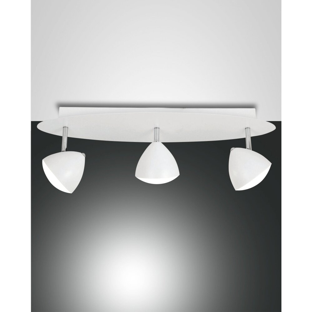 Fabas Luce Bike Taklampa, Takstrålkastare LED Vit, 3-ljuskällor main product photo