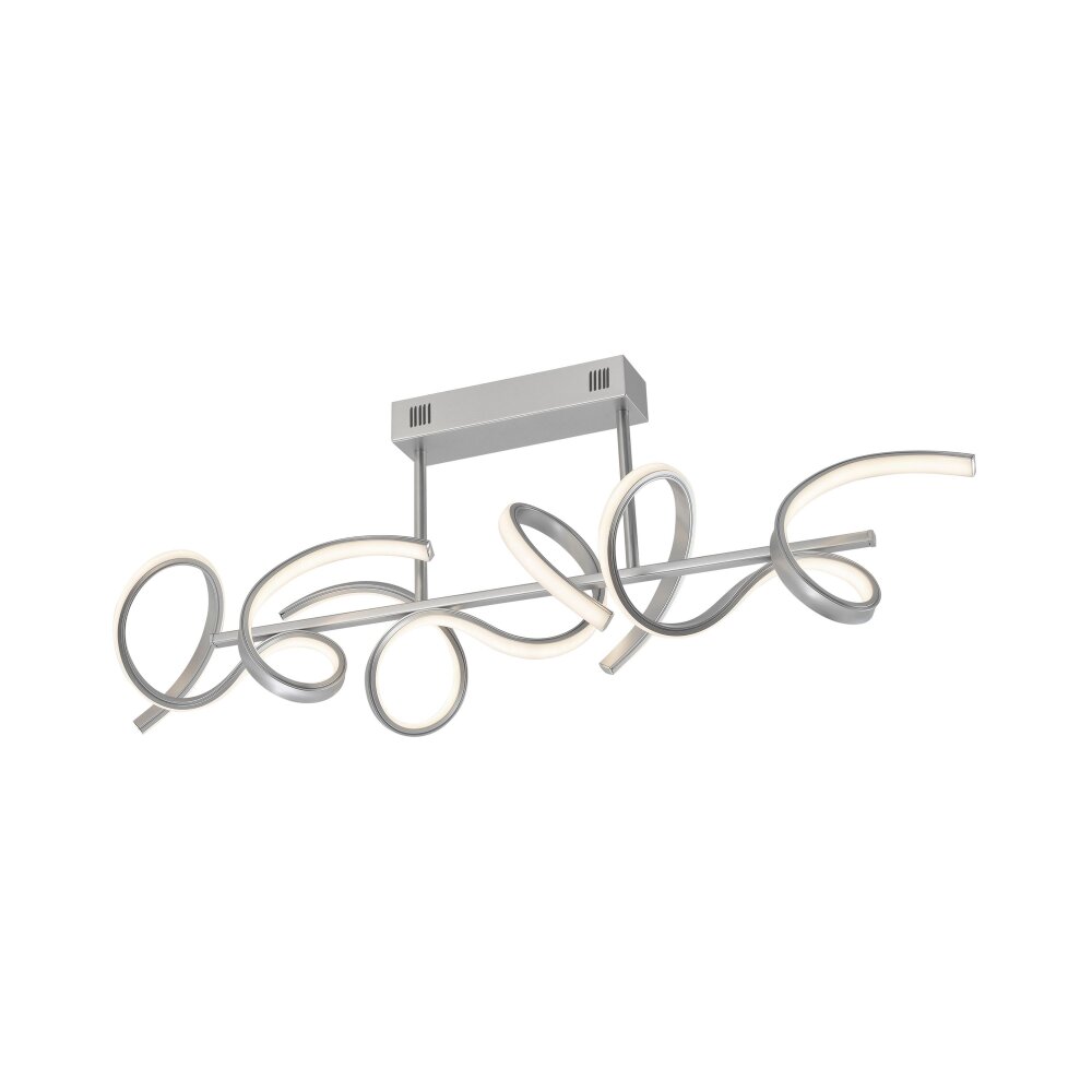 Leuchten Direkt CURLS Taklampa LED Silver, 3-ljuskällor main product photo