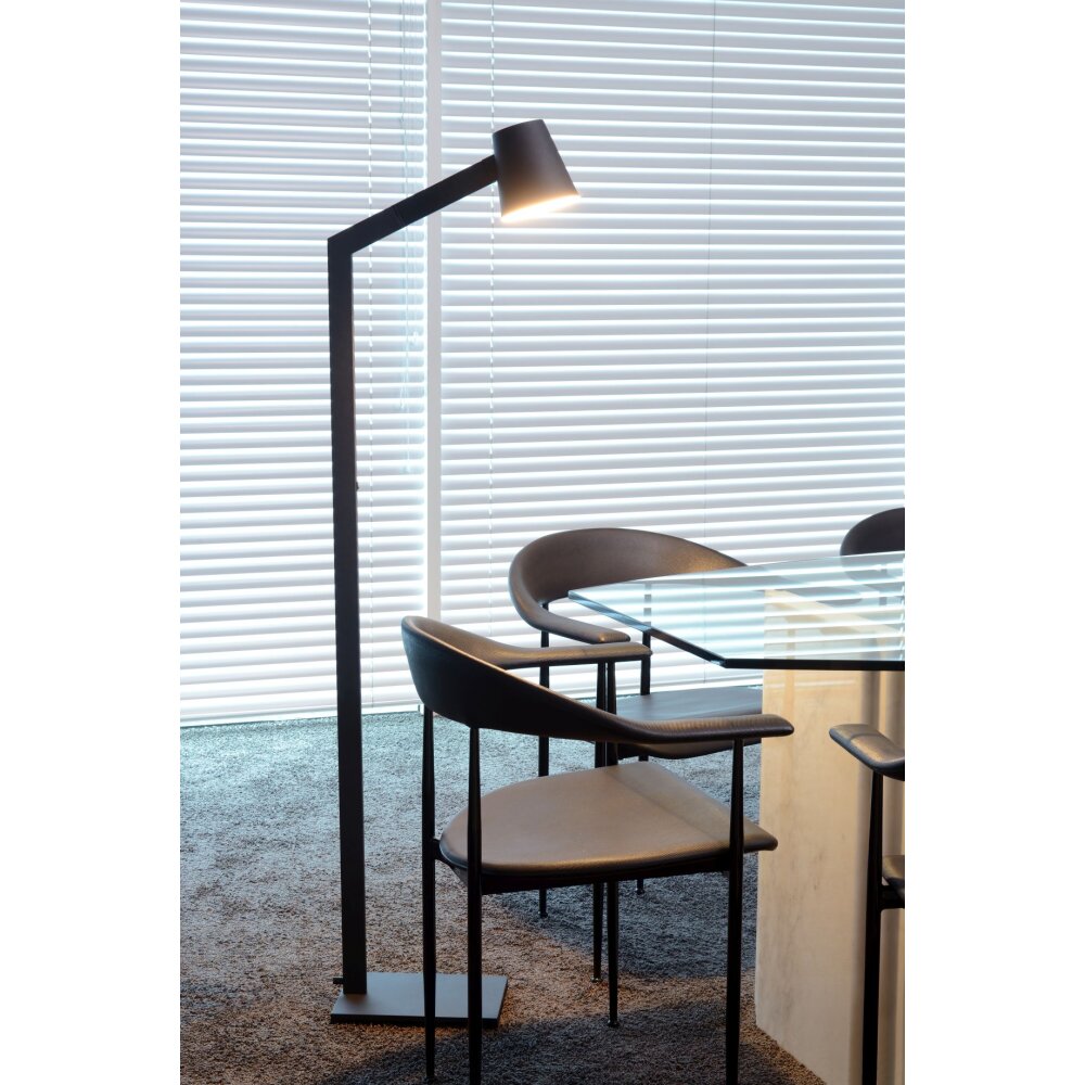 Lucide MIZUKO Golvlampa, Läslampa Svart, 1-ljuskällor main product photo
