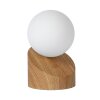 Lucide LEN Bordslampa Trä mörkt, 1-ljuskällor