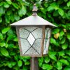 Tok Golvlampa utomhus, gångvägslampa Rostfärger, 1-ljuskällor