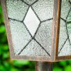Tok Golvlampa utomhus, gångvägslampa Rostfärger, 1-ljuskällor