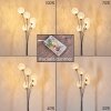 Bernado Golvlampa Nickel matt, 5-ljuskällor