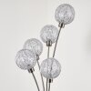 Bernado Golvlampa Nickel matt, 5-ljuskällor