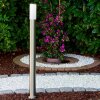 Caserta Golvlampa, gångvägslampa Färg i rostfritt stål, 1-ljuskällor, Rörelsedetektor