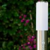 Caserta Golvlampa, gångvägslampa Färg i rostfritt stål, 1-ljuskällor, Rörelsedetektor