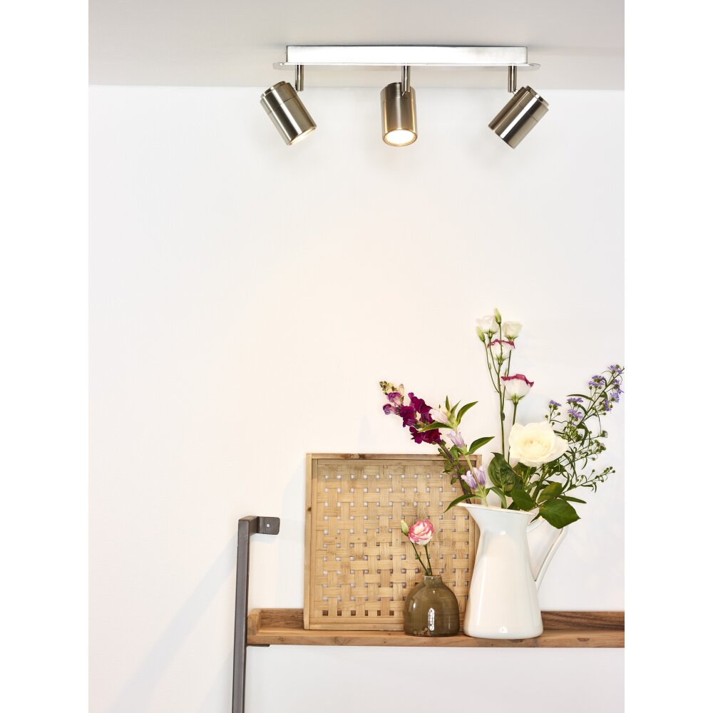 Lucide LENNERT Taklampa, Takstrålkastare LED Krom, 3-ljuskällor main product photo
