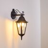 Hongkong Vägglampa Svart, 1-ljuskällor