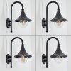 Elgin Vägglampa Svart, 1-ljuskällor