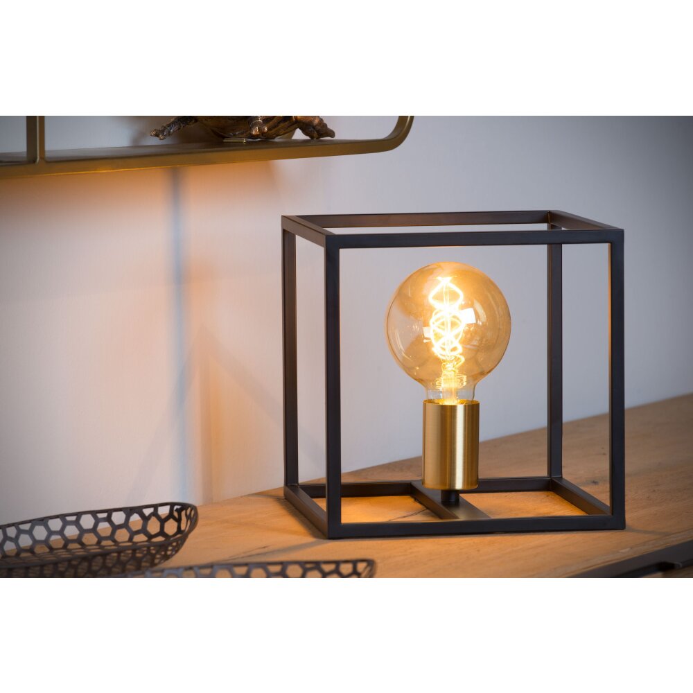 Lucide RUBEN Bordslampa Svart, 1-ljuskällor main product photo