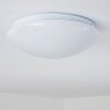 Quebec Taklampa LED Vit, 1-ljuskällor, Fjärrkontroll, Färgväxlare