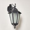 Lignac vägglampa utomhus, Vägglampa Svart, Silver, 1-ljuskällor