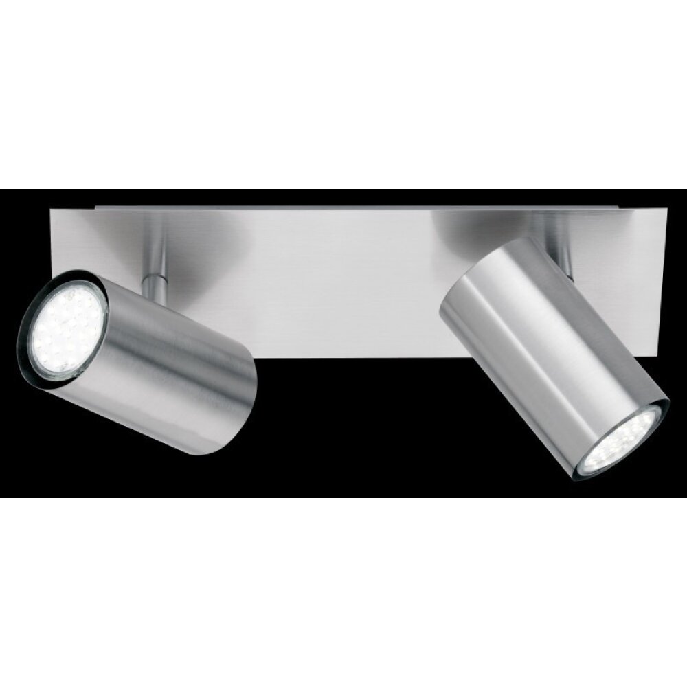 Trio Lampor MARLEY taklampa, Taklampa Rostfritt stål, Nickel matt, 2-ljuskällor main product photo