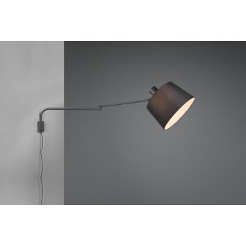 Trio Lampor Baldo Vägglampa LED Svart, 1-ljuskällor