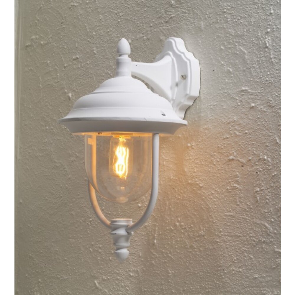 Konstsmide Lampor Parma Vägglampa Vit, 1-ljuskällor main product photo