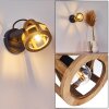 Haervej Vägglampa Svart, 1-ljuskällor