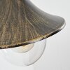 Elgin vägglampa utomhus, Vägglampa Svart-guld, 1-ljuskällor
