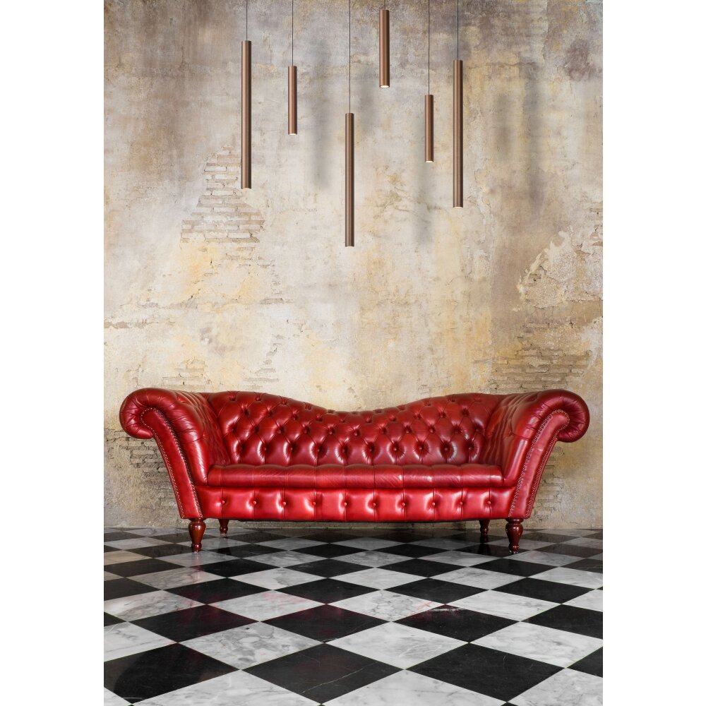 Lucide LORENZ Pendelbelysning LED Rostfärger, 6-ljuskällor main product photo