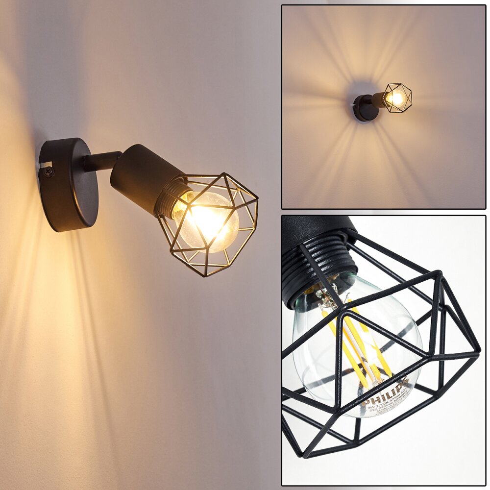 Baripada Vägglampa Svart, 1-ljuskällor main product photo