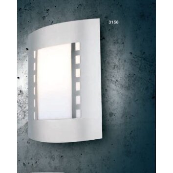 Globo ORLANDO Utomhusbelysning, vägglampa utomhus Rostfritt stål, 1-ljuskällor