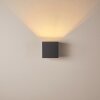 Badajoz Up & Down Lampa, Vägglampa LED Antracit, 1-ljuskällor