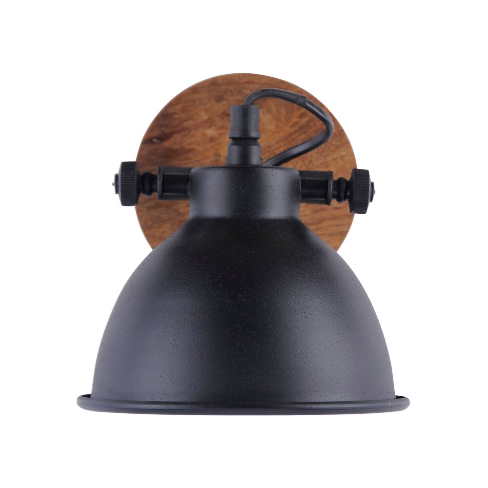 Leuchten Direkt Samia Vägglampa, Väggspotlight Svart, 1-ljuskällor main product photo