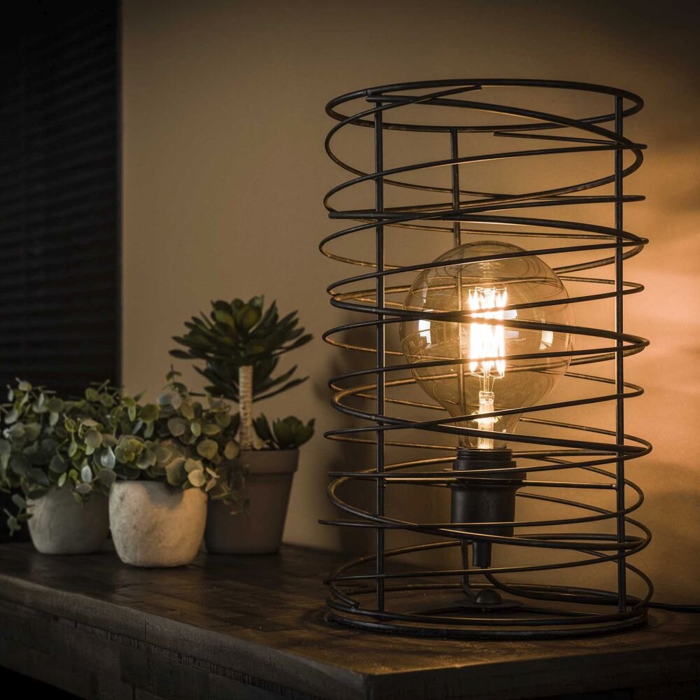 Laghalerveen Bordslampa Antracit, 1-ljuskällor main product photo