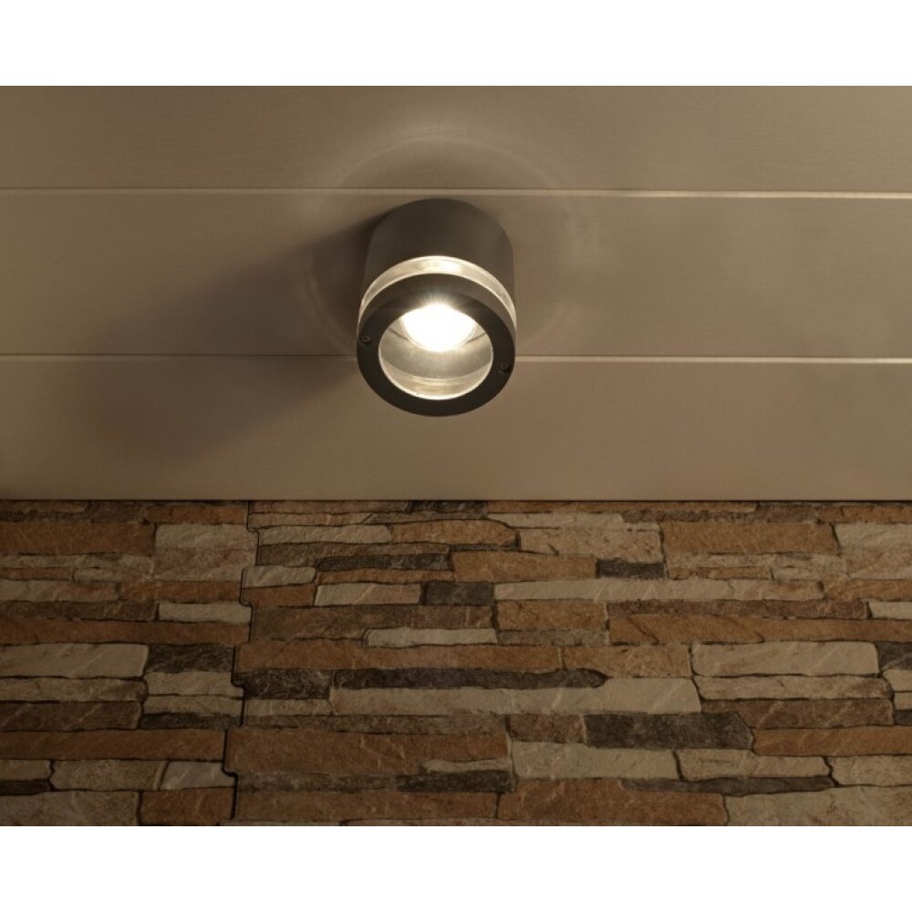 Lutec Lampor FOCUS Vägglampa Antracit, 1-ljuskällor main product photo