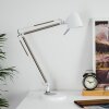 Mildura Skrivbordslampa, Bordslampa LED Vit, 1-ljuskällor