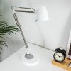 Mildura Skrivbordslampa, Bordslampa LED Vit, 1-ljuskällor