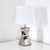 Shenzhen Bordslampa Silver, 1-ljuskällor