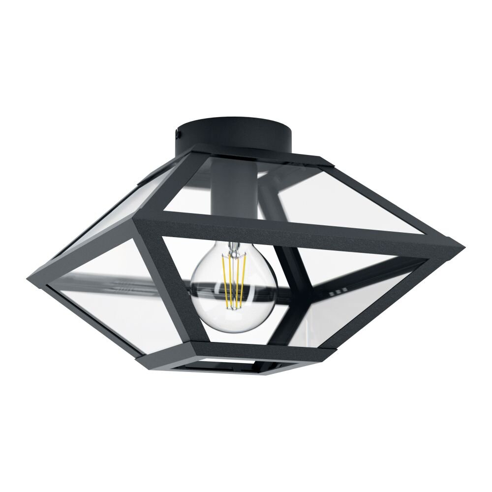 Eglo Lampor CASEFABRE Taklampa Svart, 1-ljuskällor main product photo