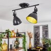 Koppom Taklampa, Takstrålkastare Svart, 2-ljuskällor
