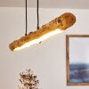 Winterthur Pendellampa, Pendelbelysning LED Trä ljus, Svart, 1-ljuskällor