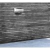 Lutec Lampor BREAD Vägglampa LED Silver, 1-ljuskällor, Rörelsedetektor