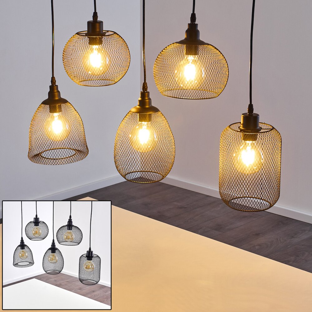Aneby Pendelbelysning Svart, 5-ljuskällor main product photo