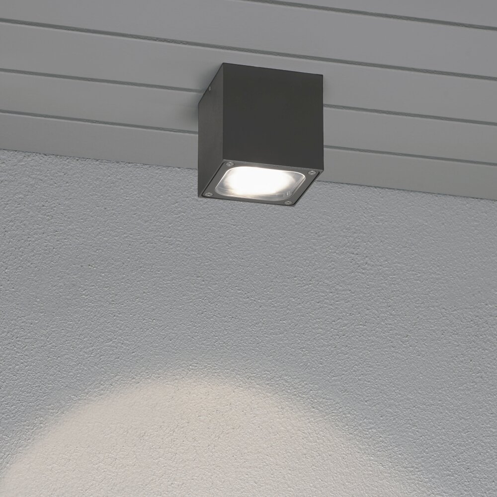 Konstsmide Lampor Cesena Taklampa LED Antracit, Grått, 1-ljuskällor main product photo